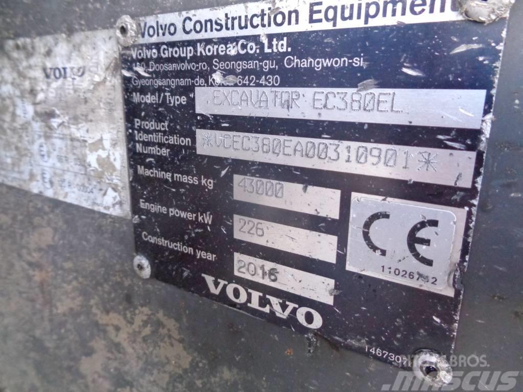 Volvo EC 380 EL Bandgrävare