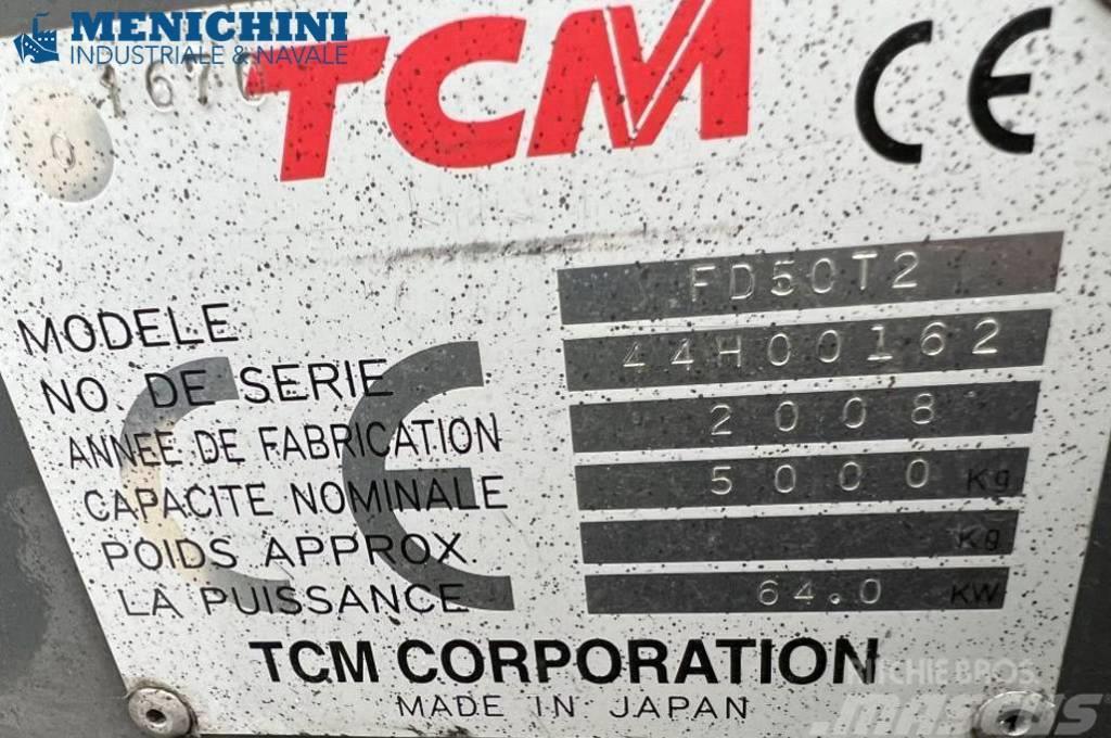TCM FD50T2 for containers Dieselmotviktstruckar