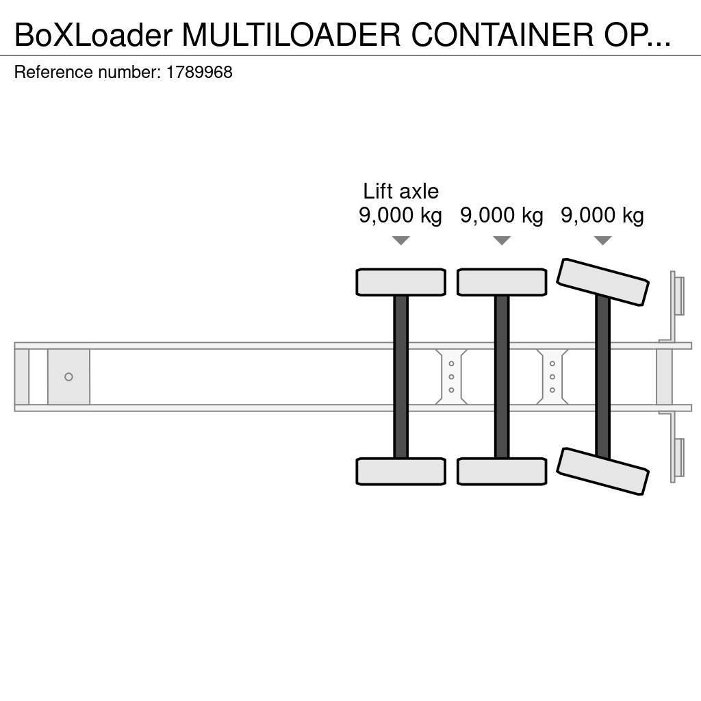  BOXLOADER MULTILOADER CONTAINER OPLEGGER/TRAILER/A Containertrailer