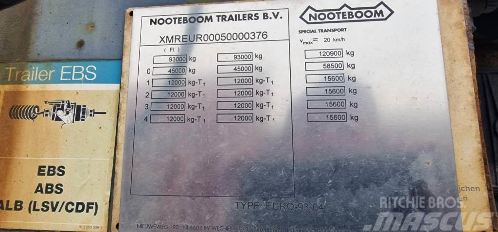 Nooteboom Euro-93-04 Maskintransporter