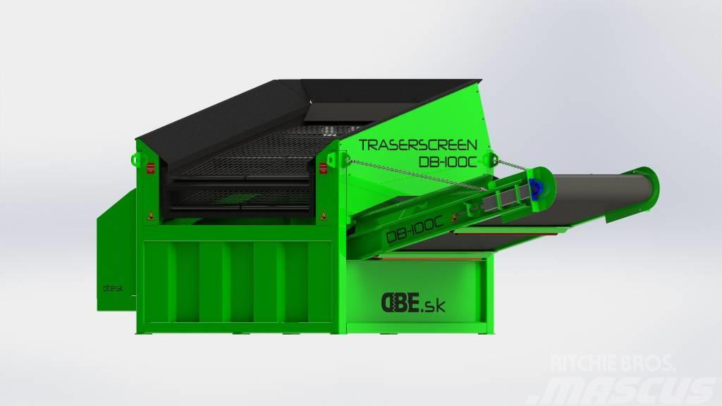 DB Engineering Traserscreen DB-100C Flachdecksiebanlage - 150 t/h Sorteringsverk