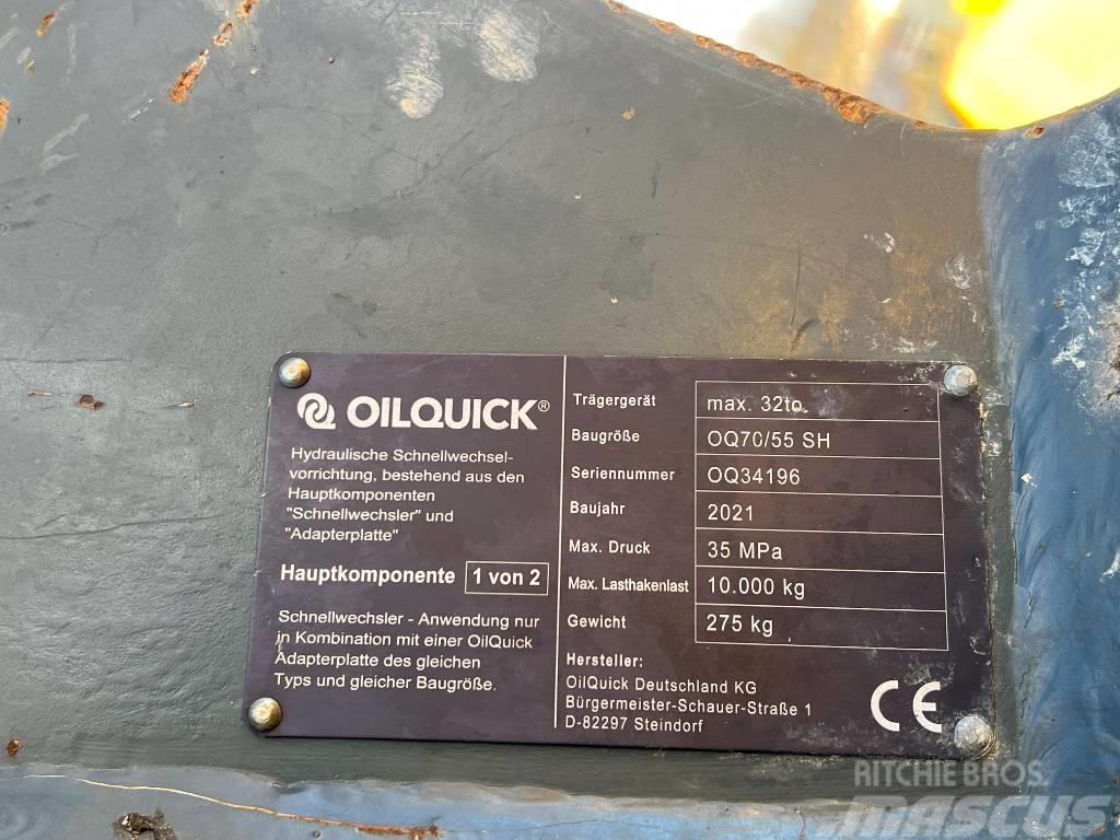 OilQuick OQ70/55 Schnellwechsler Redskapsfäste/ adaptrar