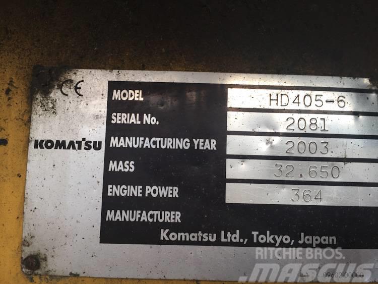 Komatsu HD405-6 Gruvtruck