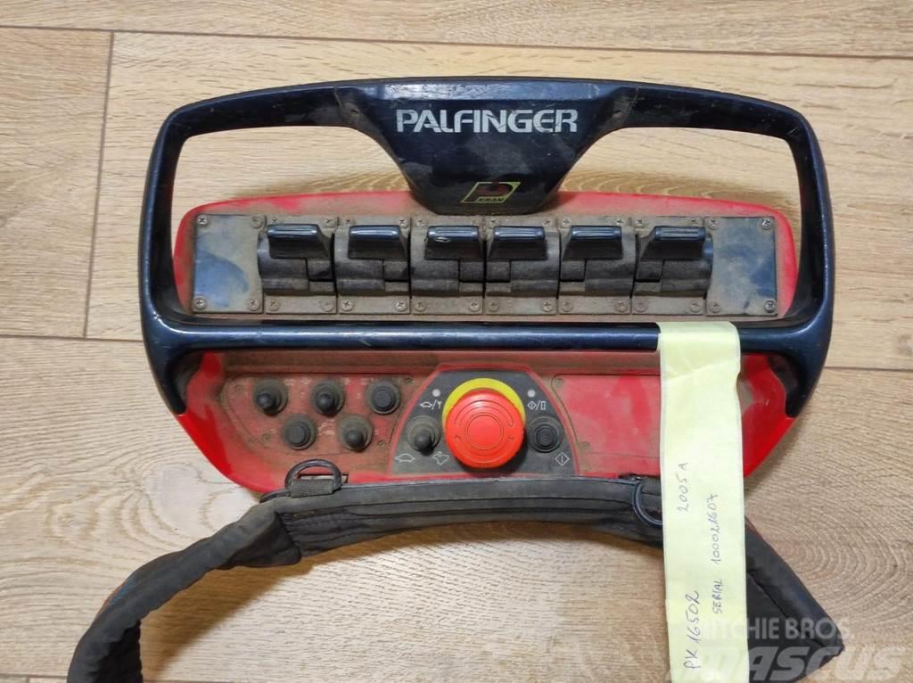 Palfinger PK16502 / RADIO CONTROL Styckegodskranar