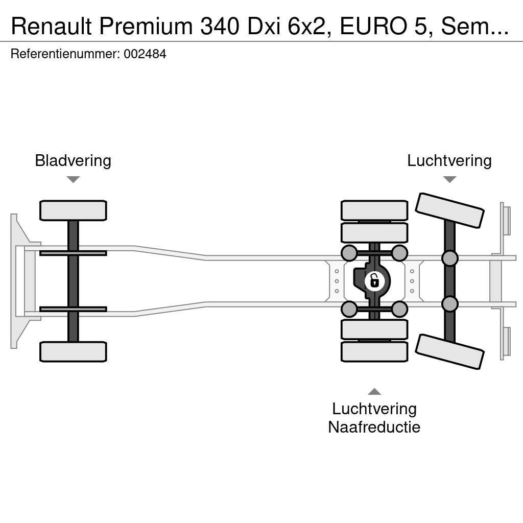 Renault Premium 340 Dxi 6x2, EURO 5, Semat Zoeller Sopbilar