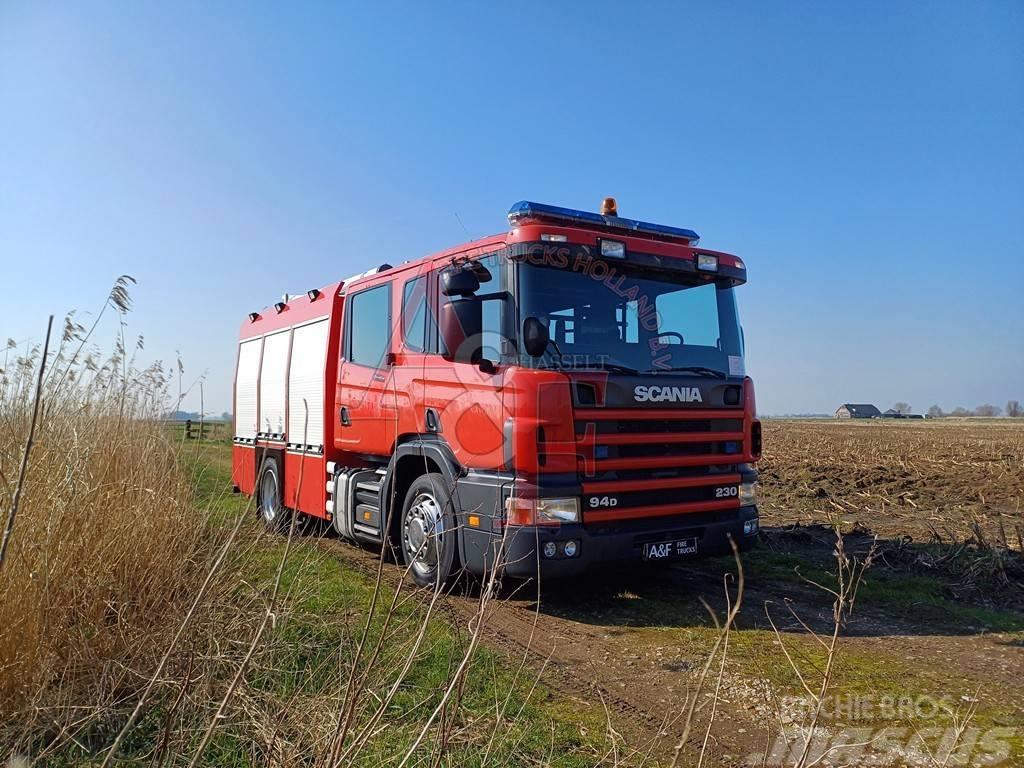 Scania 94 D - Brandweer, Firetruck, Feuerwehr Brandbilar