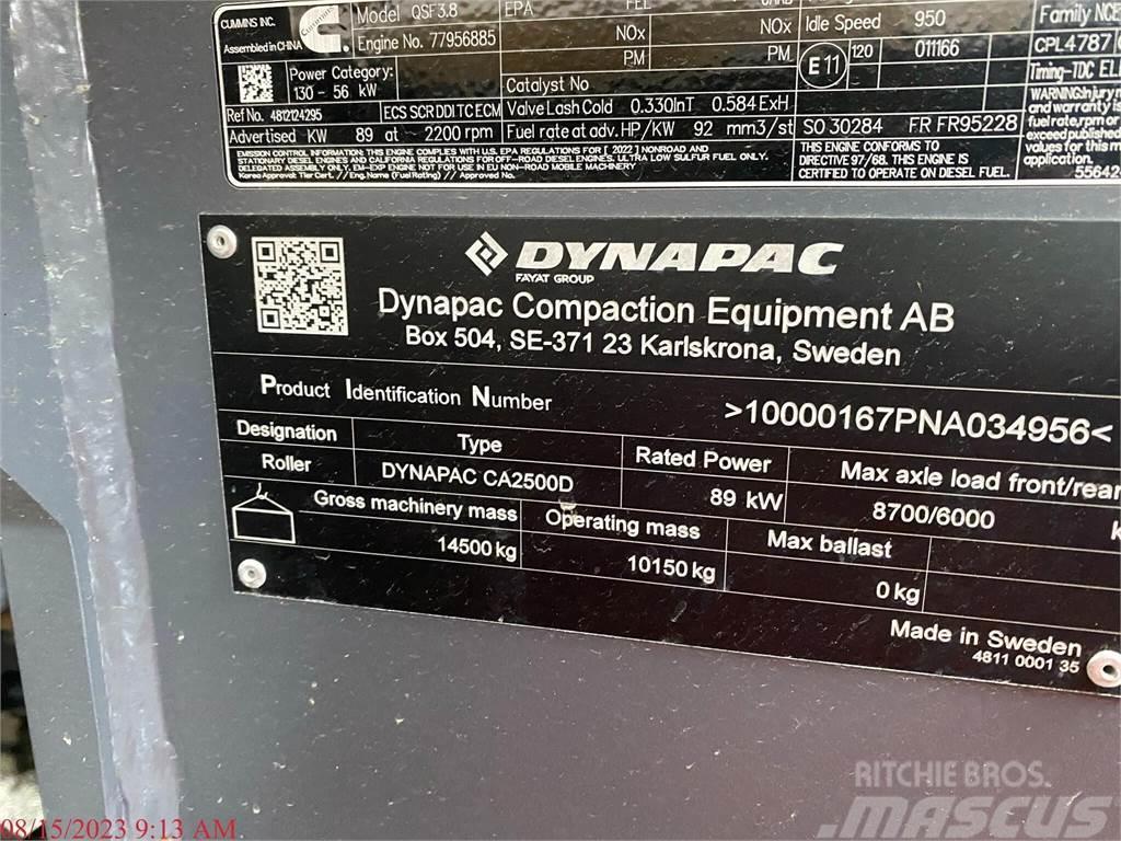 Dynapac CA2500D Tvåvalsvältar