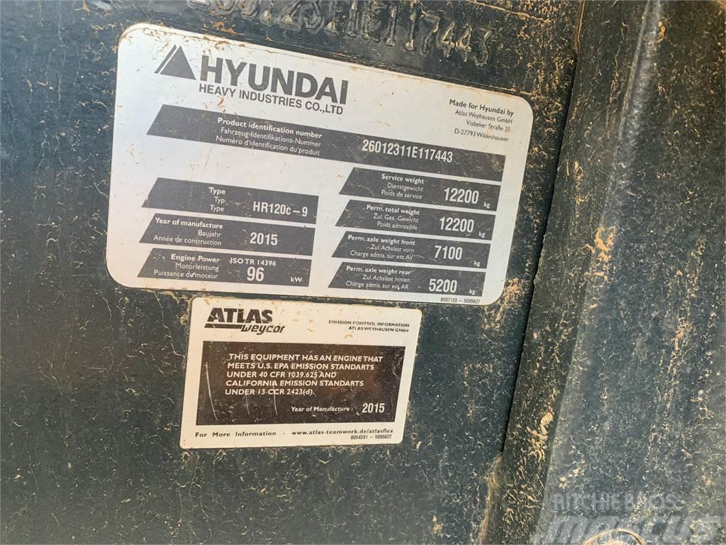Hyundai HR120C-9 Tvåvalsvältar