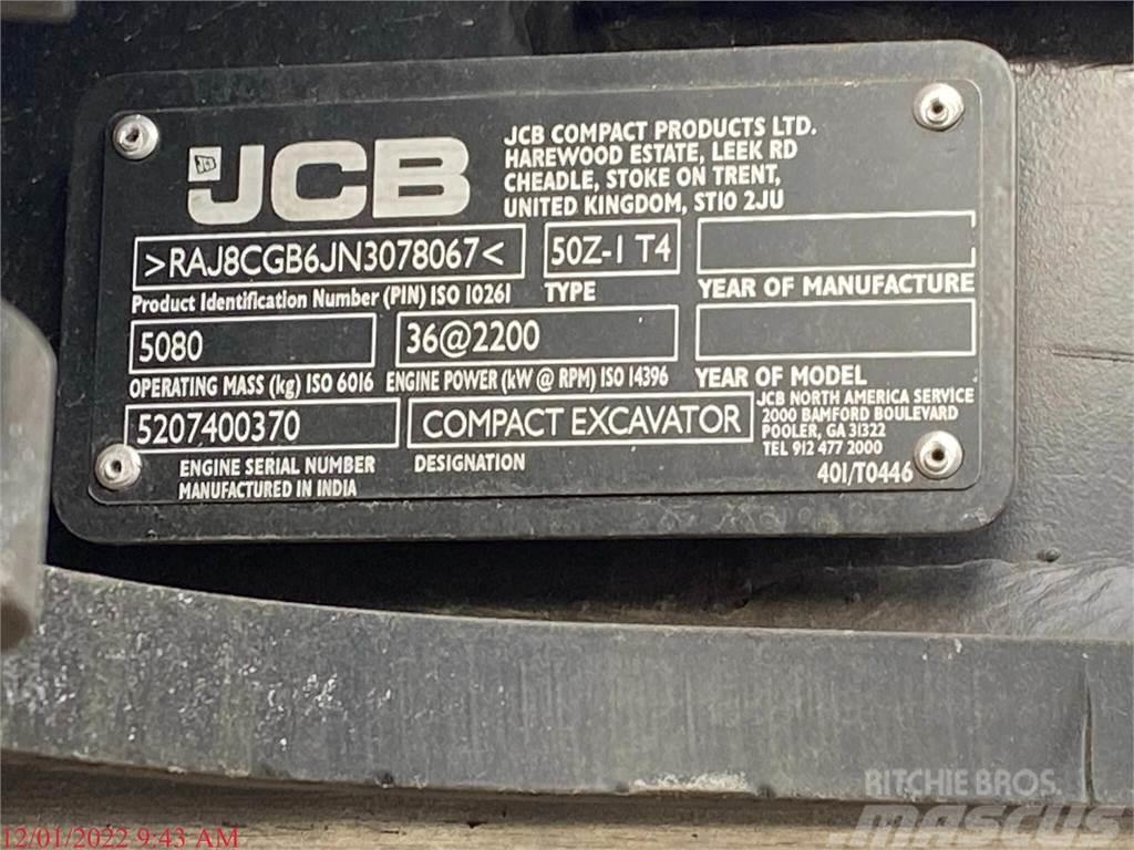 JCB 50Z-1 Minigrävare < 7t