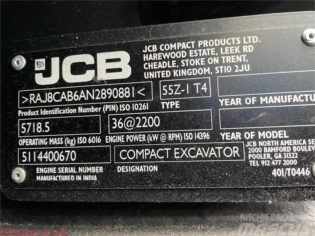 JCB 55Z-1 Minigrävare < 7t