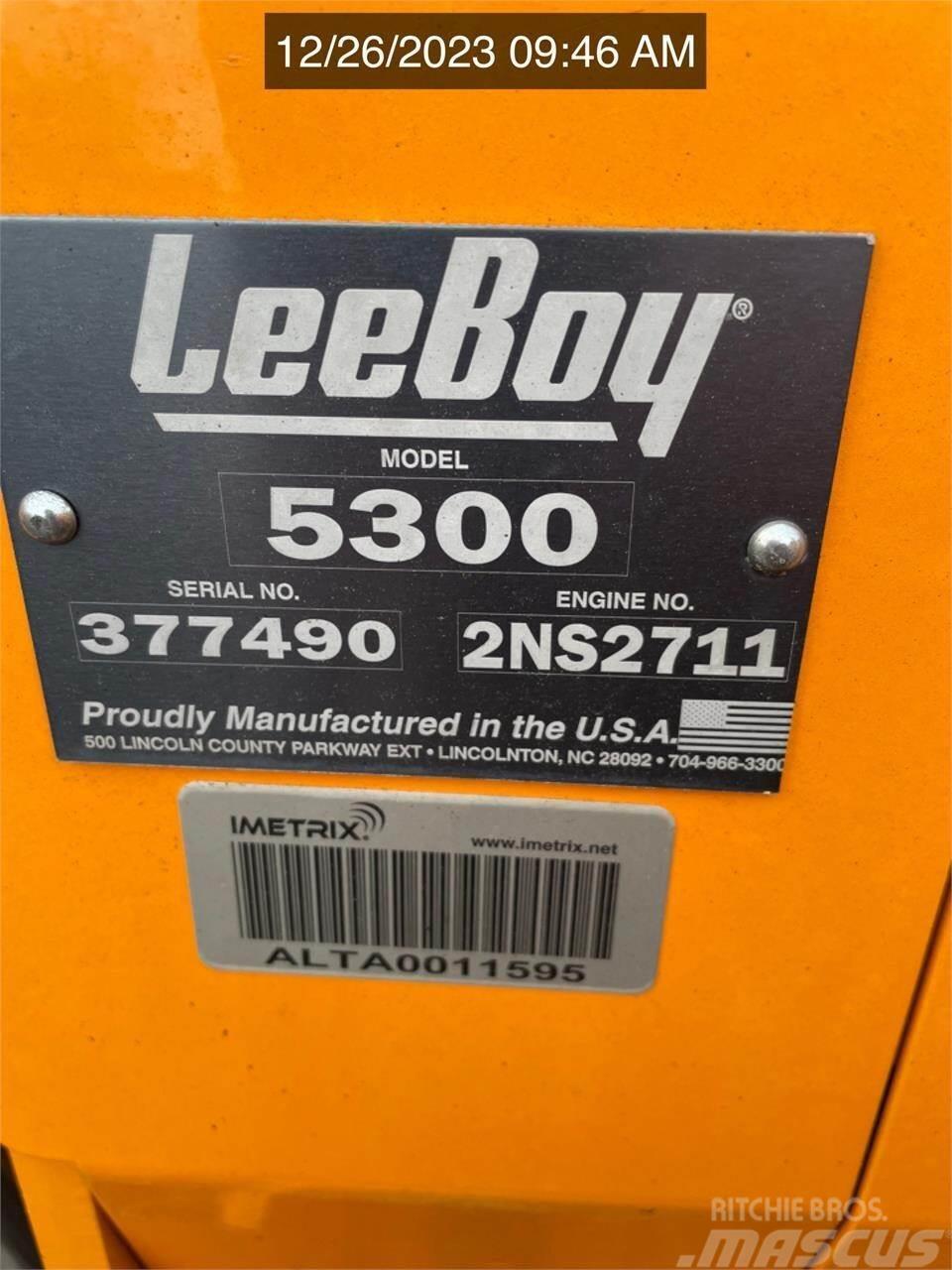 LeeBoy 5300 Asfaltsläggningsmaskiner