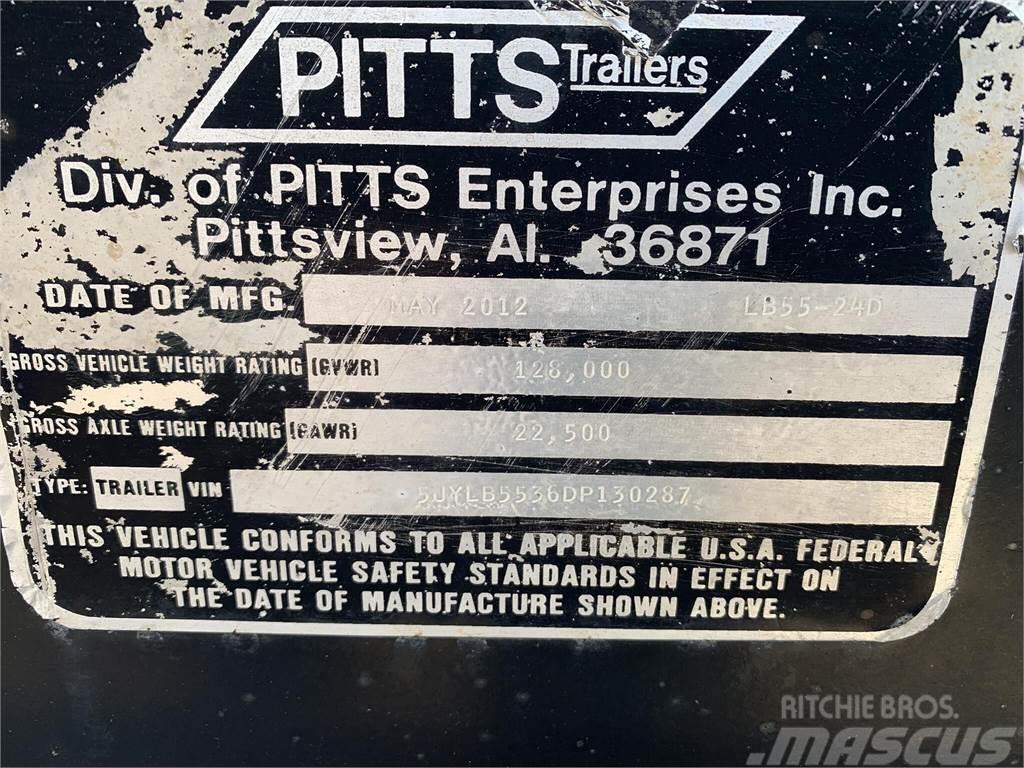 Pitts  Låg lastande semi trailer