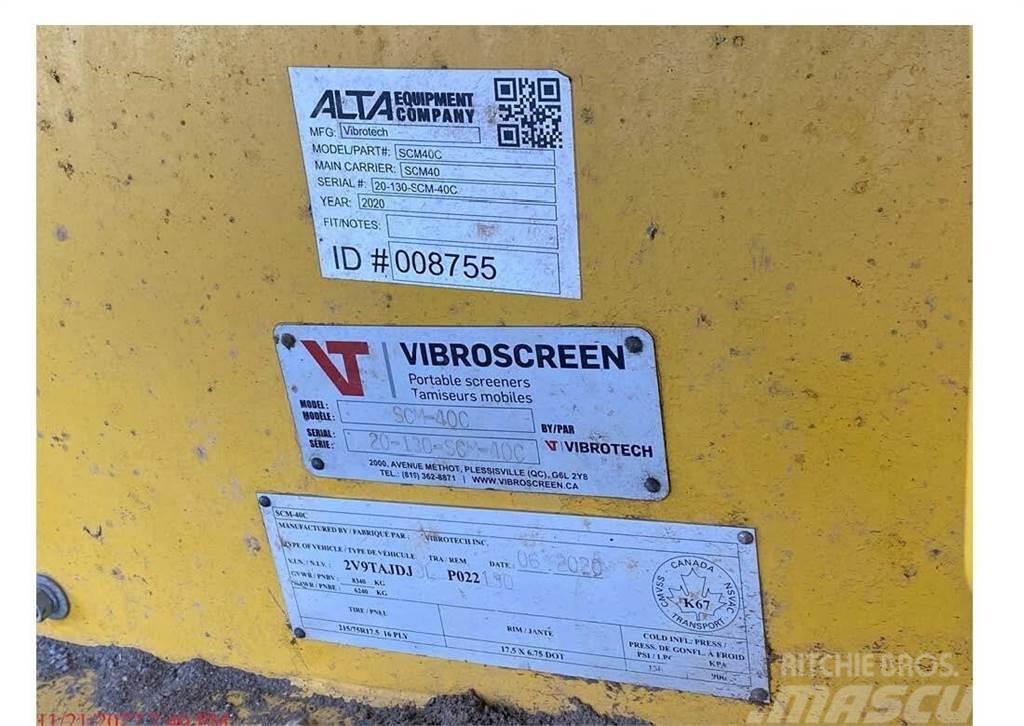 Vibrotech VIBROSCREEN SCM40C Sorteringsverk