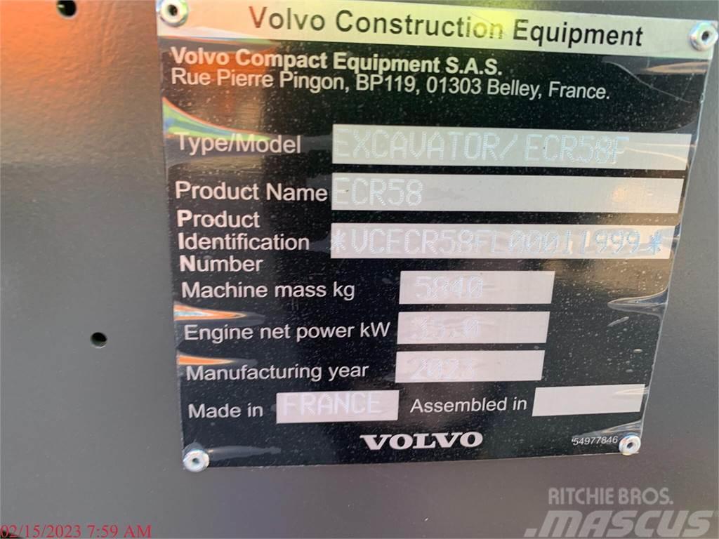 Volvo ECR58F Bandgrävare