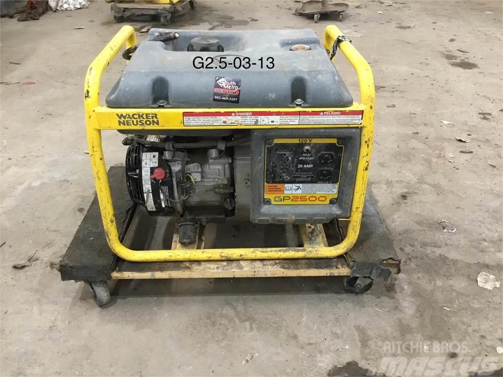 Wacker Neuson GP2500A Övriga generatorer