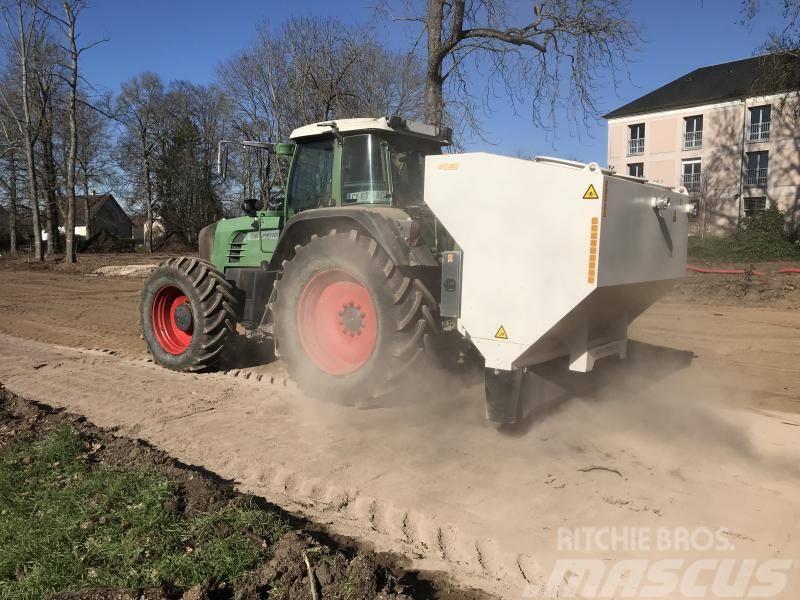  amag Bindemittelstreuer 5 m³ Heckanbau Traktor Återvinningsmaskiner för asfalt