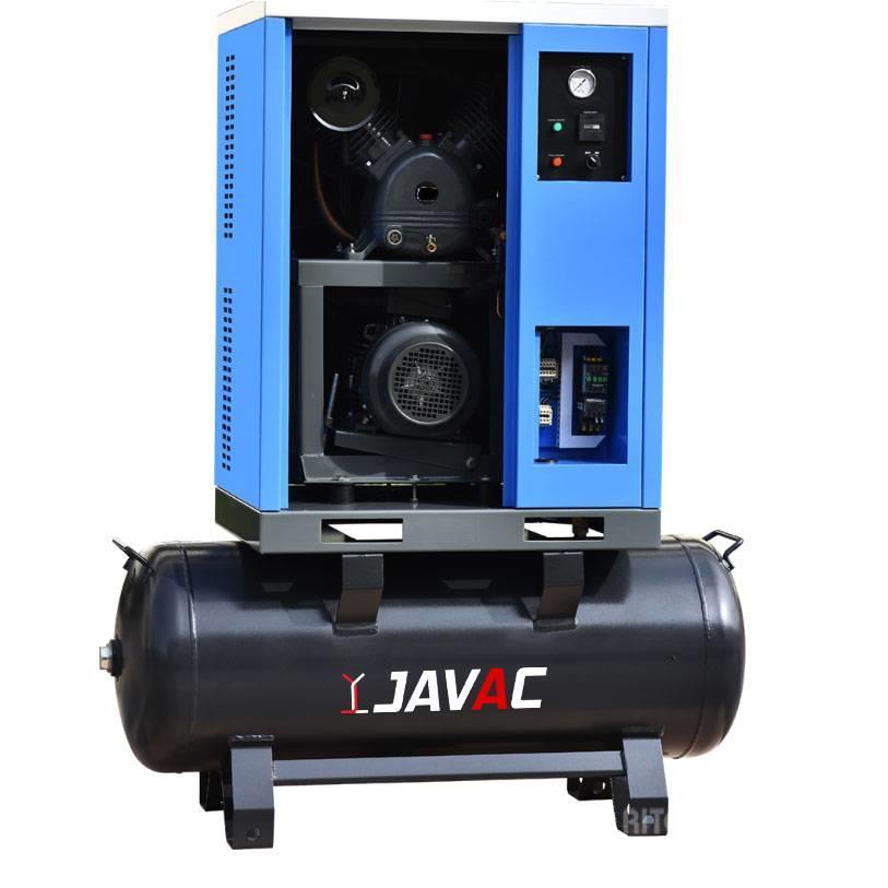 Javac - 5.5 PK tot 10 PK Geluidsarme compressoren Kompressorer