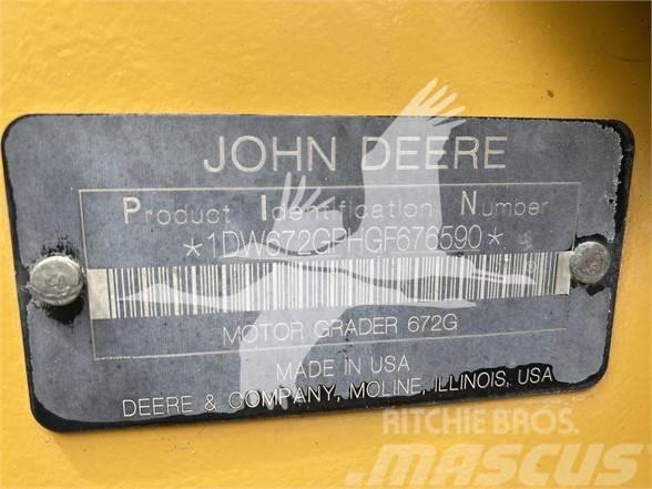 John Deere 672GP Väghyvlar