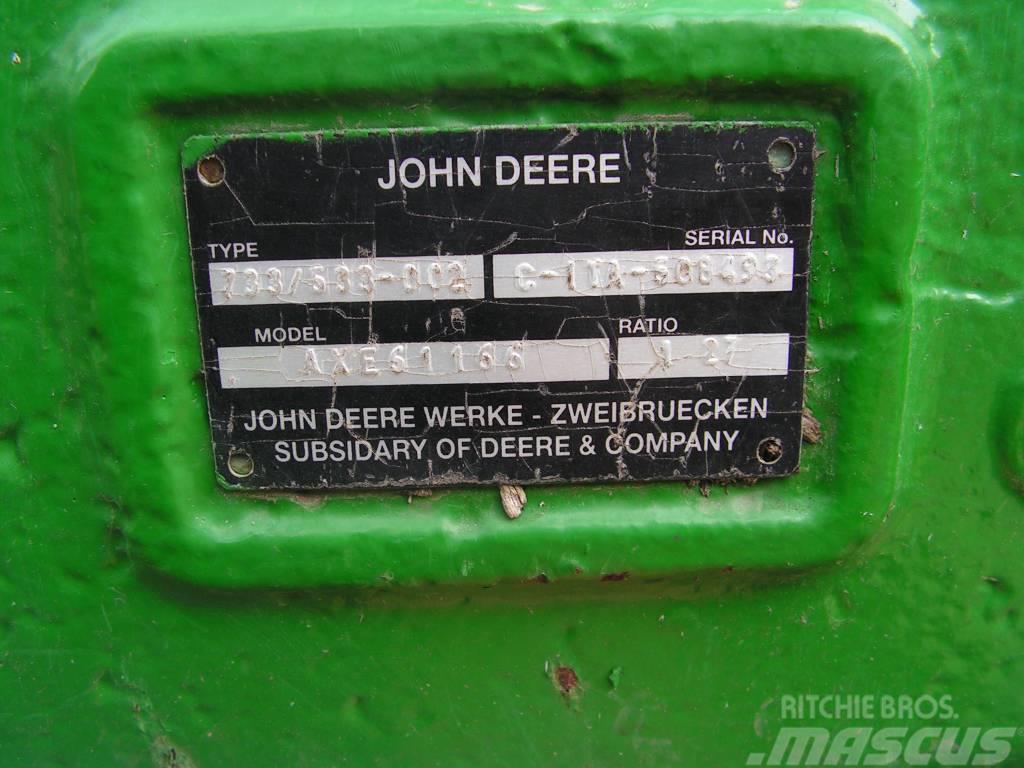 John Deere T 660 Chassi och upphängning