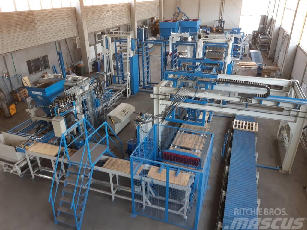 Metalika Concrete Block Manufacturing Plant (Line) Betongmaskiner