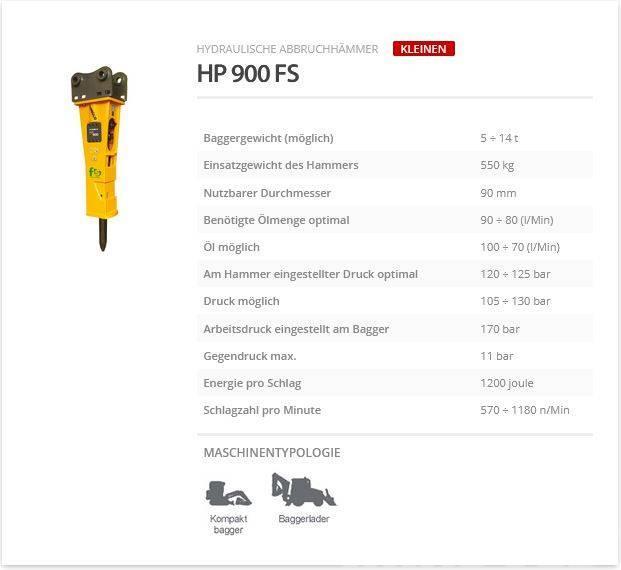 Indeco HP 900 FS Hydraulhammare