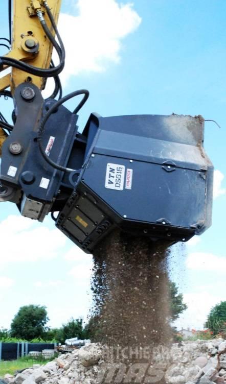 VTN DSG 20 Screening Crushing bucket 1800 kg Siktskopor