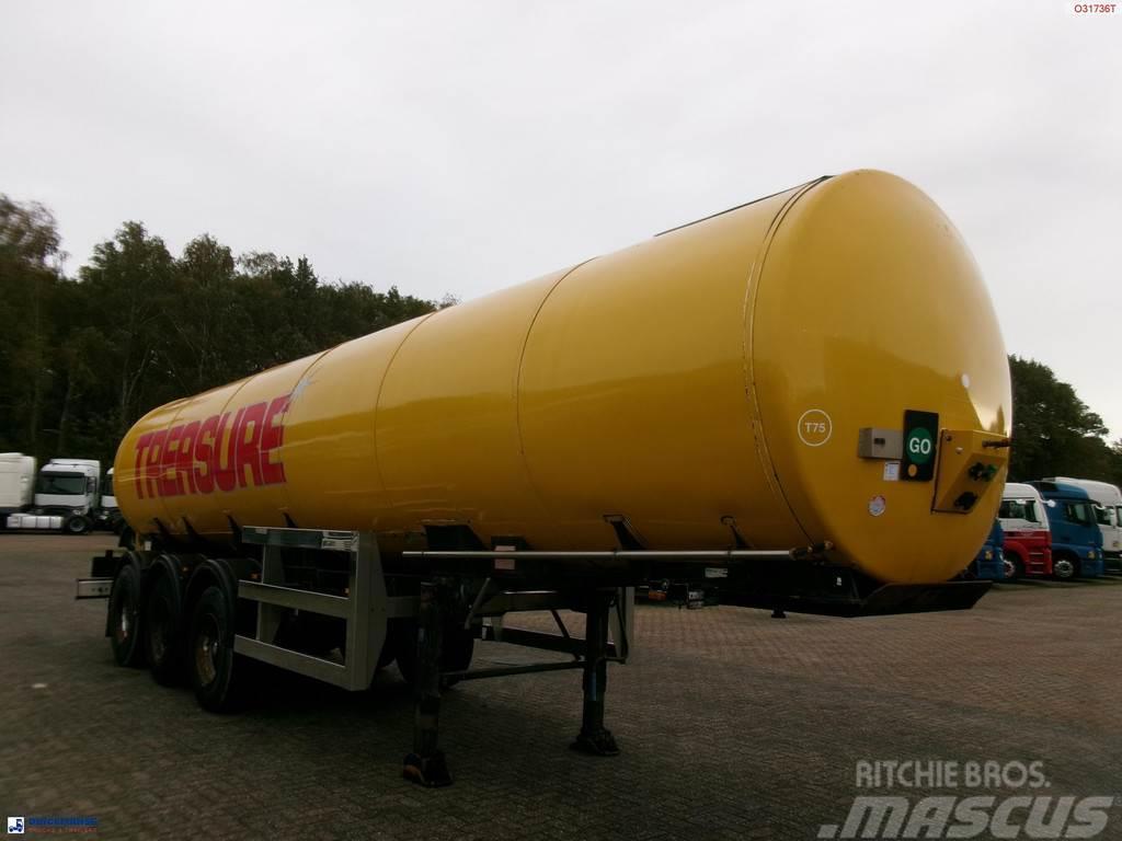 Clayton Food (beer) tank inox 30 m3 / 1 comp Tanktrailer