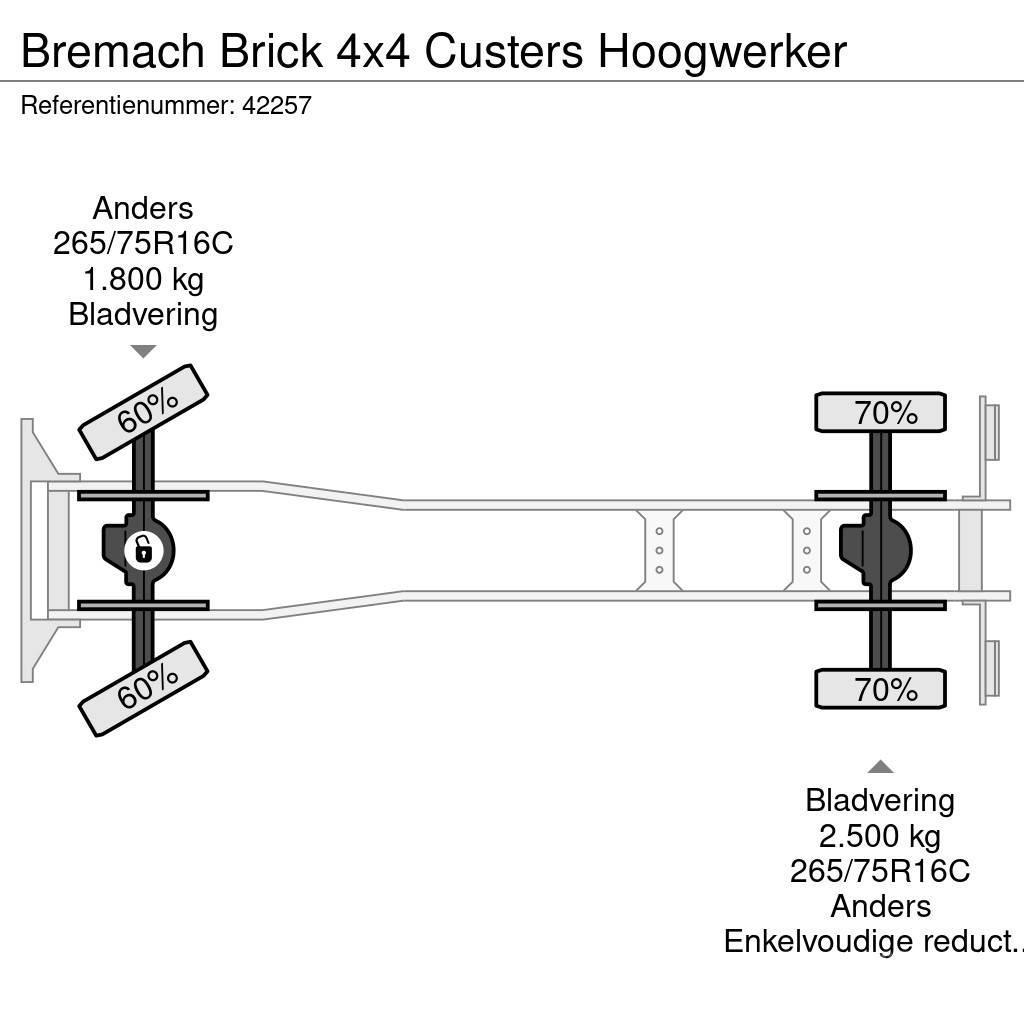  Bremach Brick 4x4 Custers Hoogwerker Billyftar