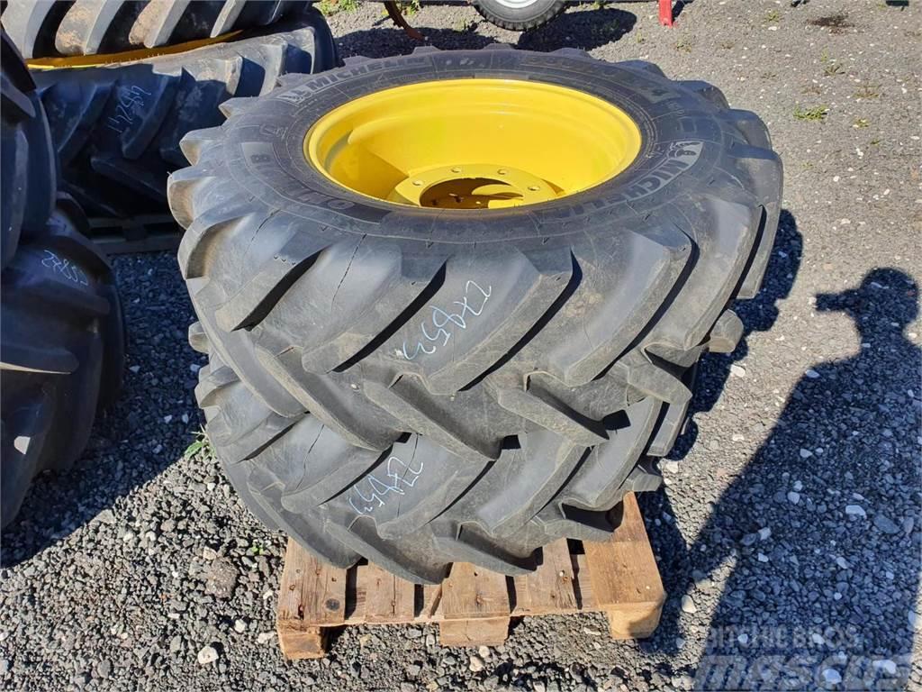 Michelin 380/70R24 x2 Däck, hjul och fälgar