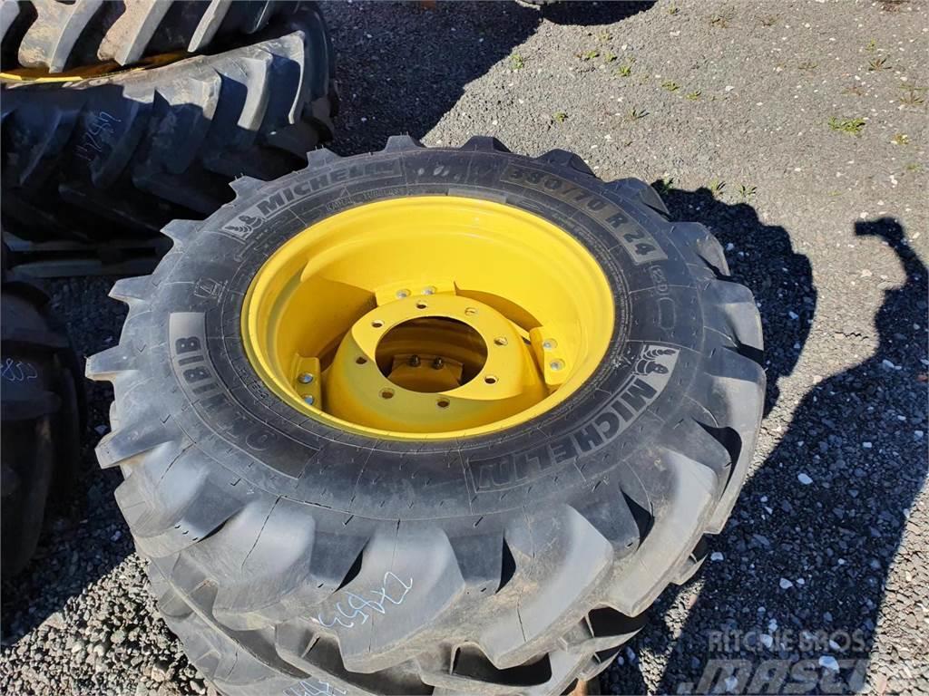 Michelin 380/70R24 x2 Däck, hjul och fälgar