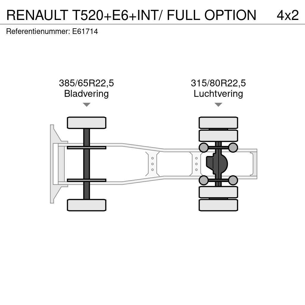 Renault T520+E6+INT/ FULL OPTION Dragbilar