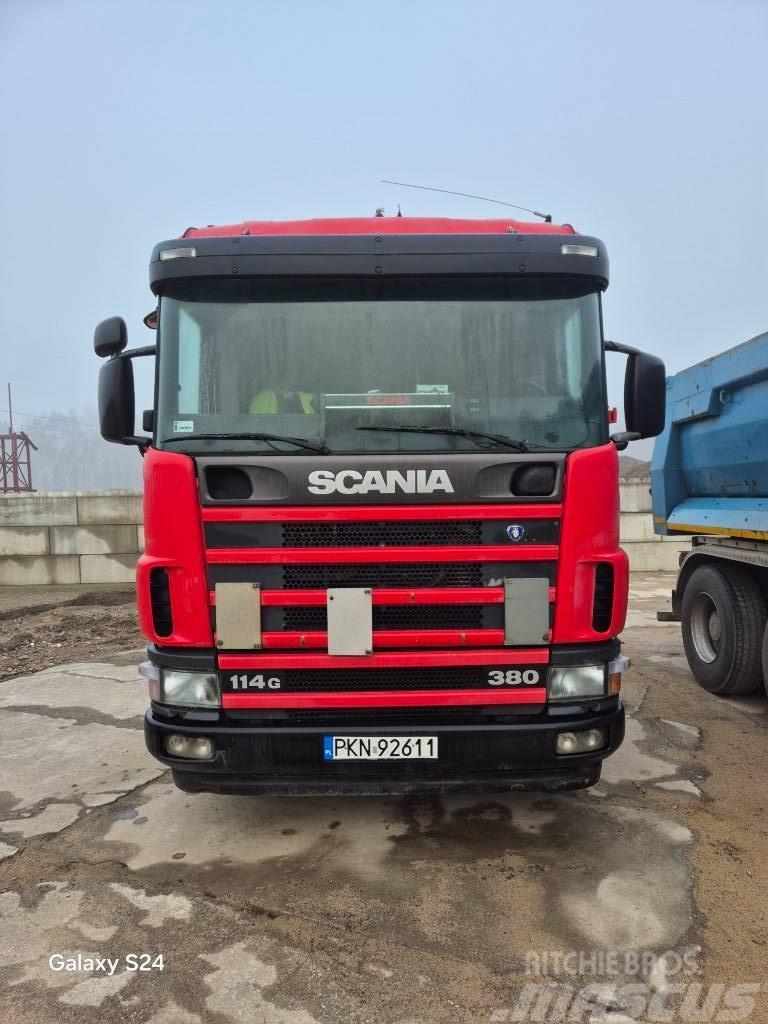 Scania 114L 380 Växelflak-/Containerbilar