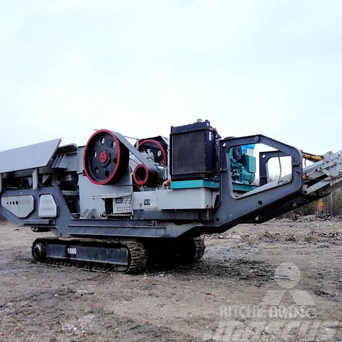 Liming YG935E69L Crawler type Mobile Crushing Plant Sammanlagd utrustning