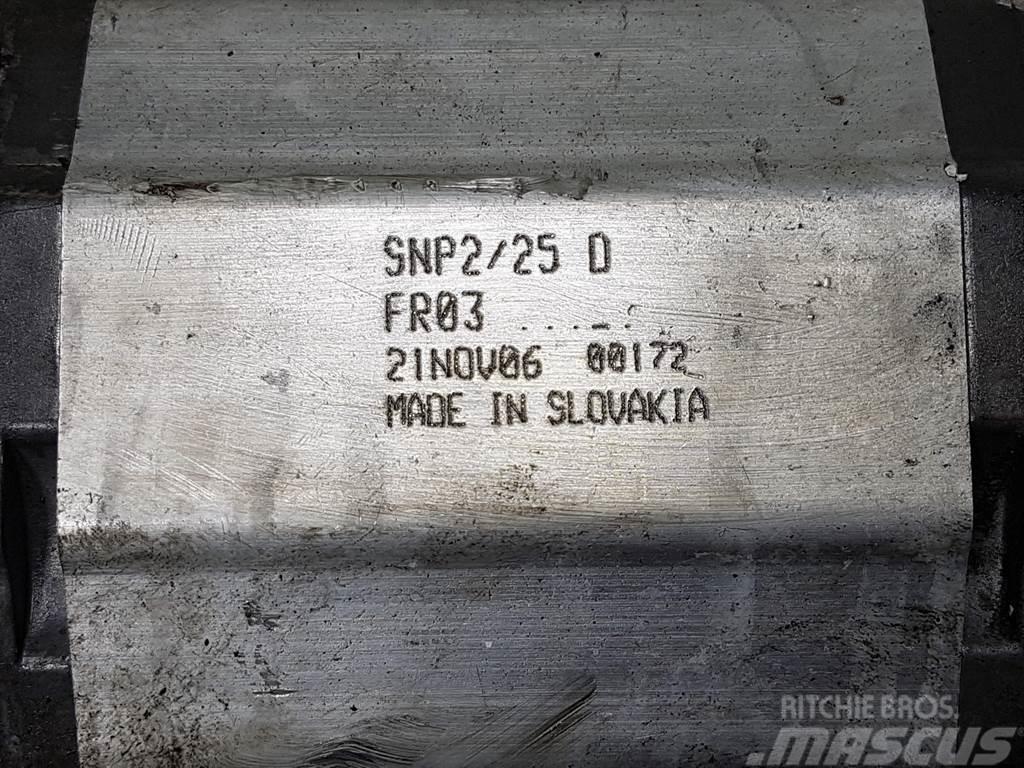 Sauer Danfoss SNW2NN/025RNA6-211.20.305.00-Gearpump/Zahnradpumpe Hydraulik
