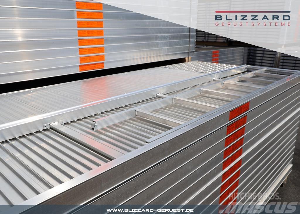 Blizzard S70 545 m² Fassadengerüst neu mit Aluböden Byggställningar