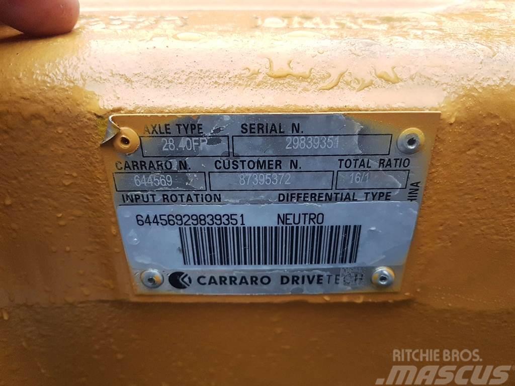 Carraro 28.40FR-644569-Axle/Achse/As Hjulaxlar