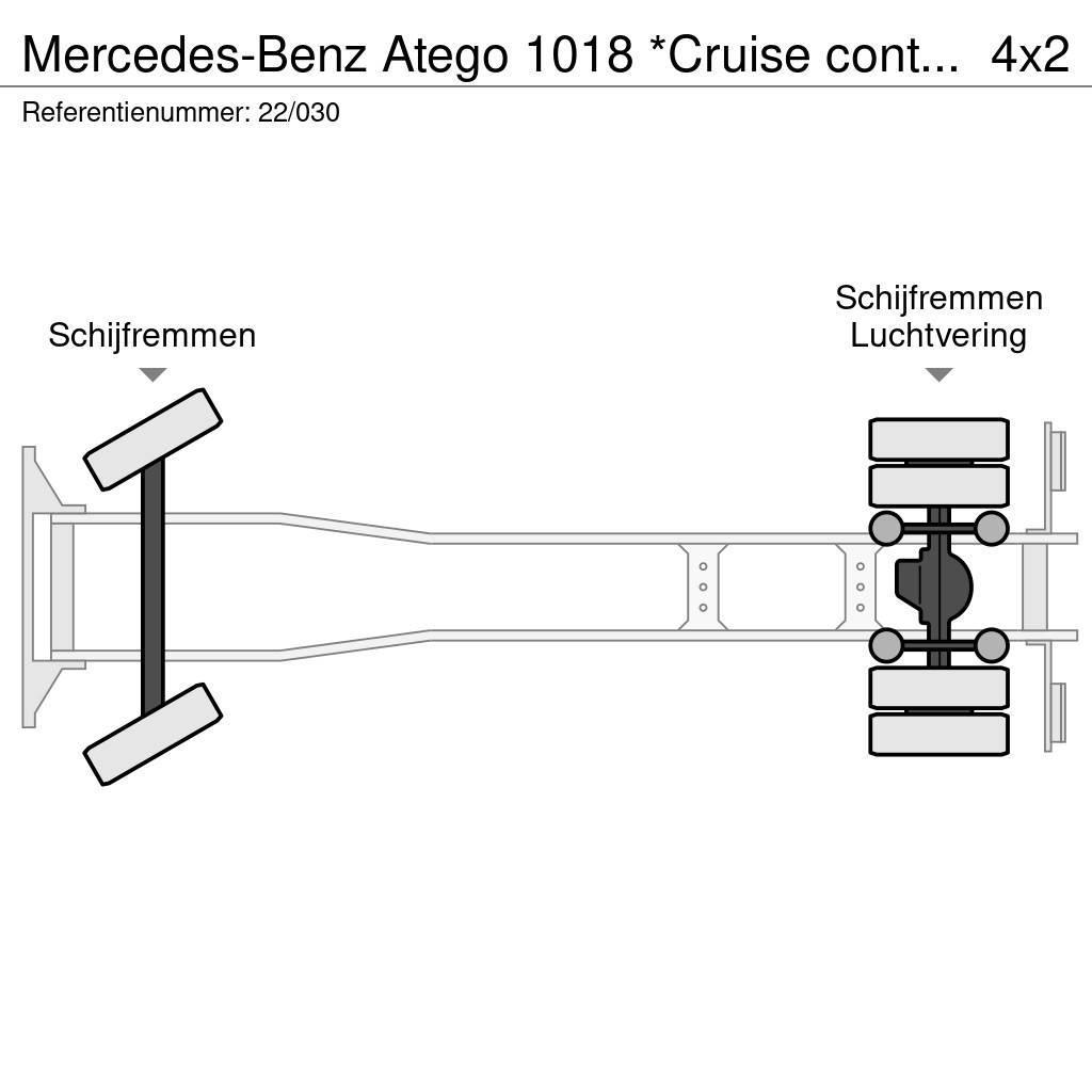 Mercedes-Benz Atego 1018 *Cruise control*Airco*Achteruitrijcamer Djurtransporter