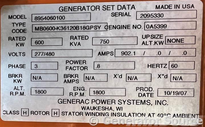 Generac 600 kW - JUST ARRIVED Övriga generatorer
