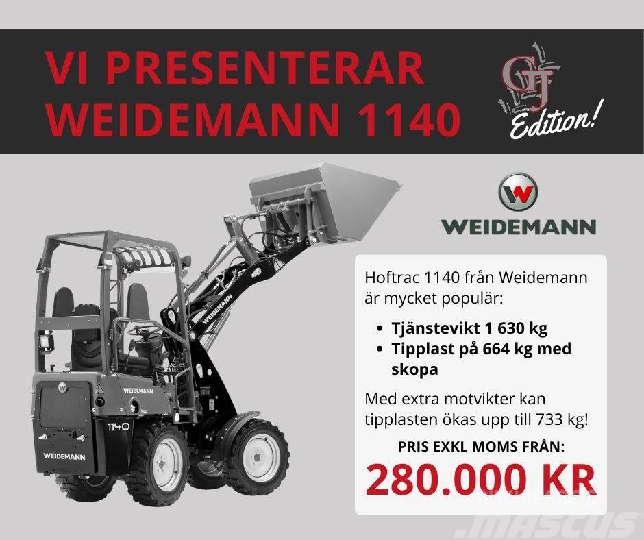Weidemann Kampanj från 280,000kr + moms 1140 Kompaktlastare