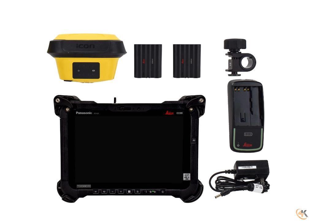 Leica iCON iCG70 Network Rover Receiver w/ CC200 & iCON Övriga