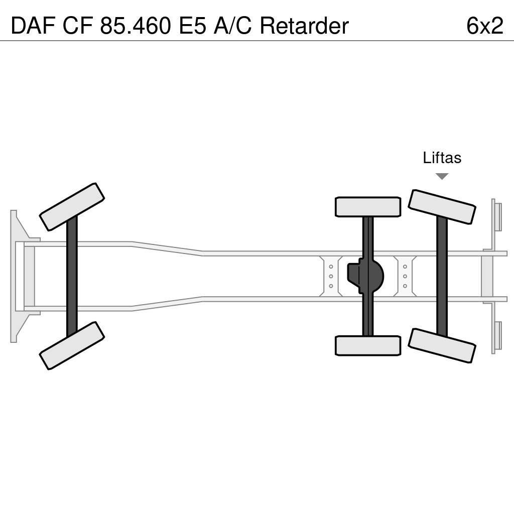 DAF CF 85.460 E5 A/C Retarder Flakbilar