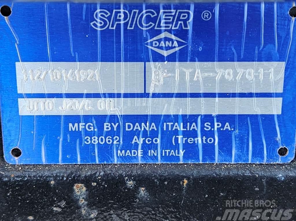 Spicer Dana 112/10141921 - Axle/Achse/As Hjulaxlar