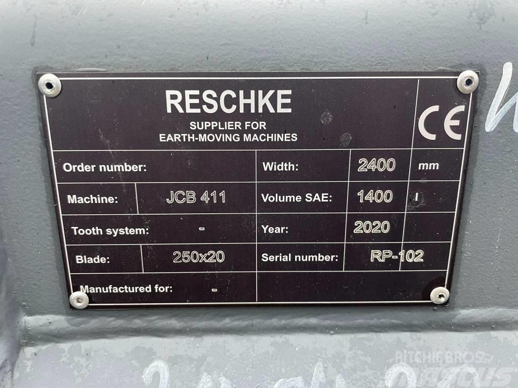 Reschke Łyżka ładowarkowa 2400mm 1,4m3 Skopor