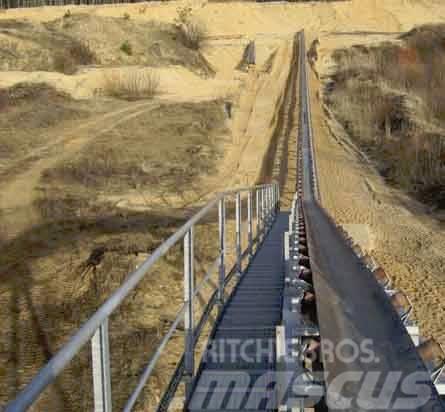  470 m conveyor belt system Landbandanlage Transportband