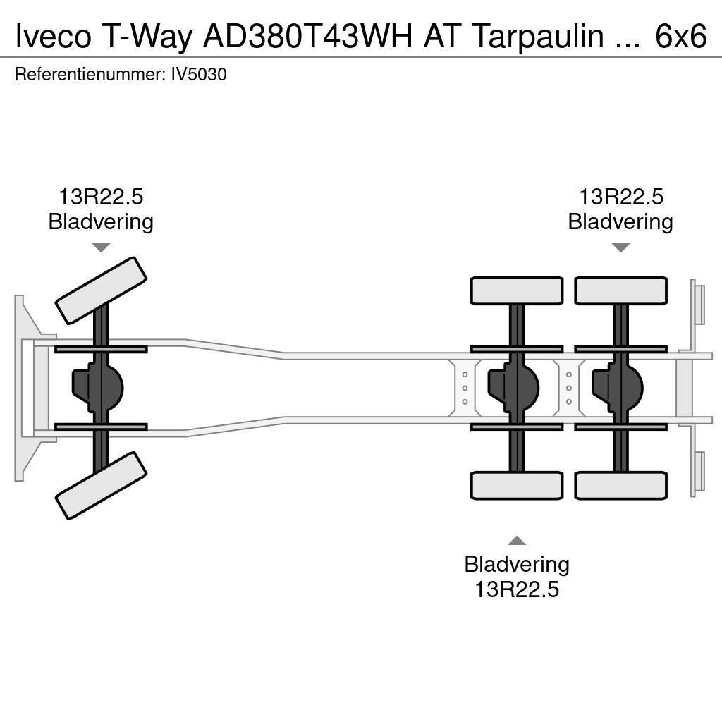 Iveco T-Way AD380T43WH AT Tarpaulin / Canvas Box Truck ( Kapellbil