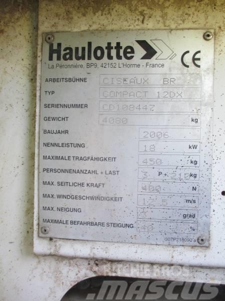 Haulotte Compact 12 DX Saxliftar
