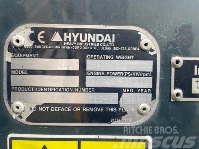 Hyundai 55W-9R Hjulgrävare
