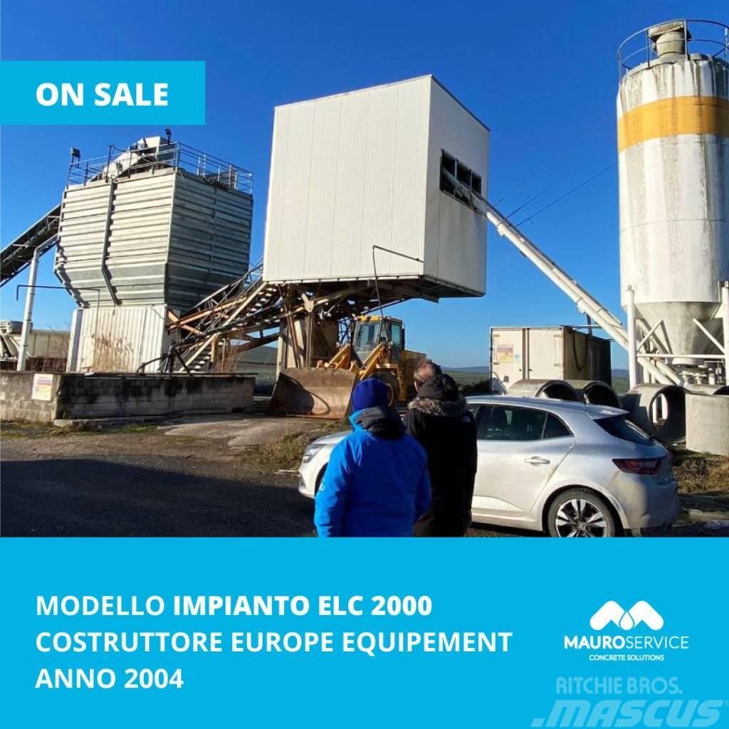  Europe Equipement Impianto ELC 2000 Cementtillverknings fabriker