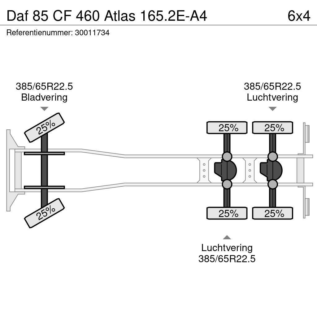 DAF 85 CF 460 Atlas 165.2E-A4 Kranbilar