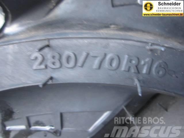 Kubota Petlas 280/70R16 Reifen AS-Profil Däck, hjul och fälgar